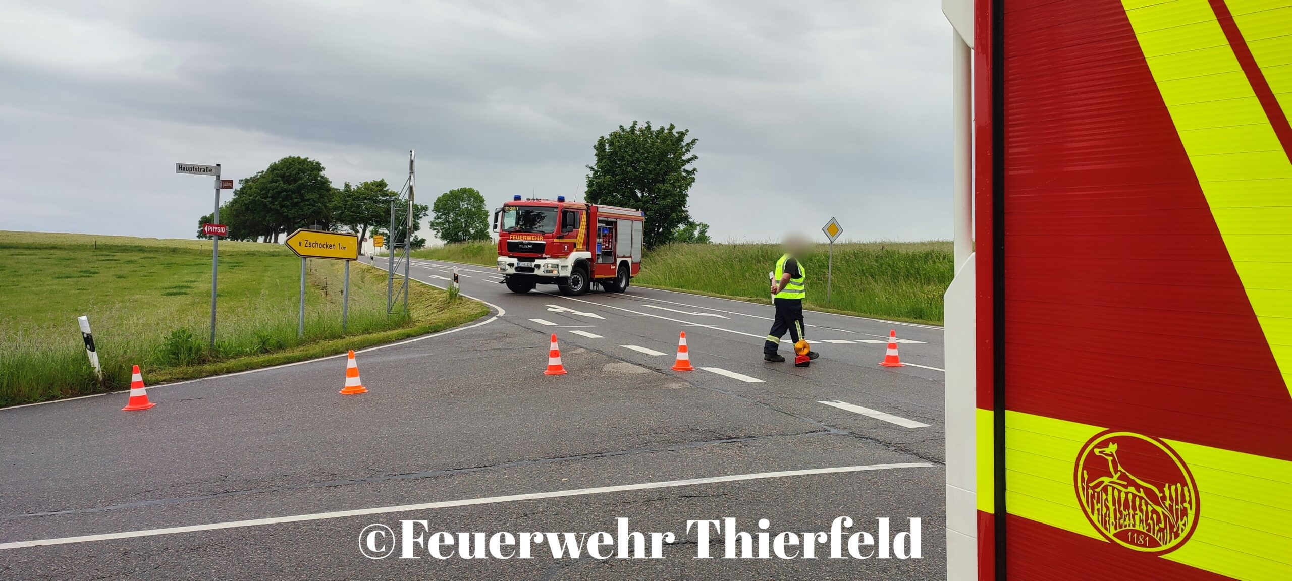 Einsatz 12/2024: TMR2 – eingeklemmte Person nach VKU auf S255